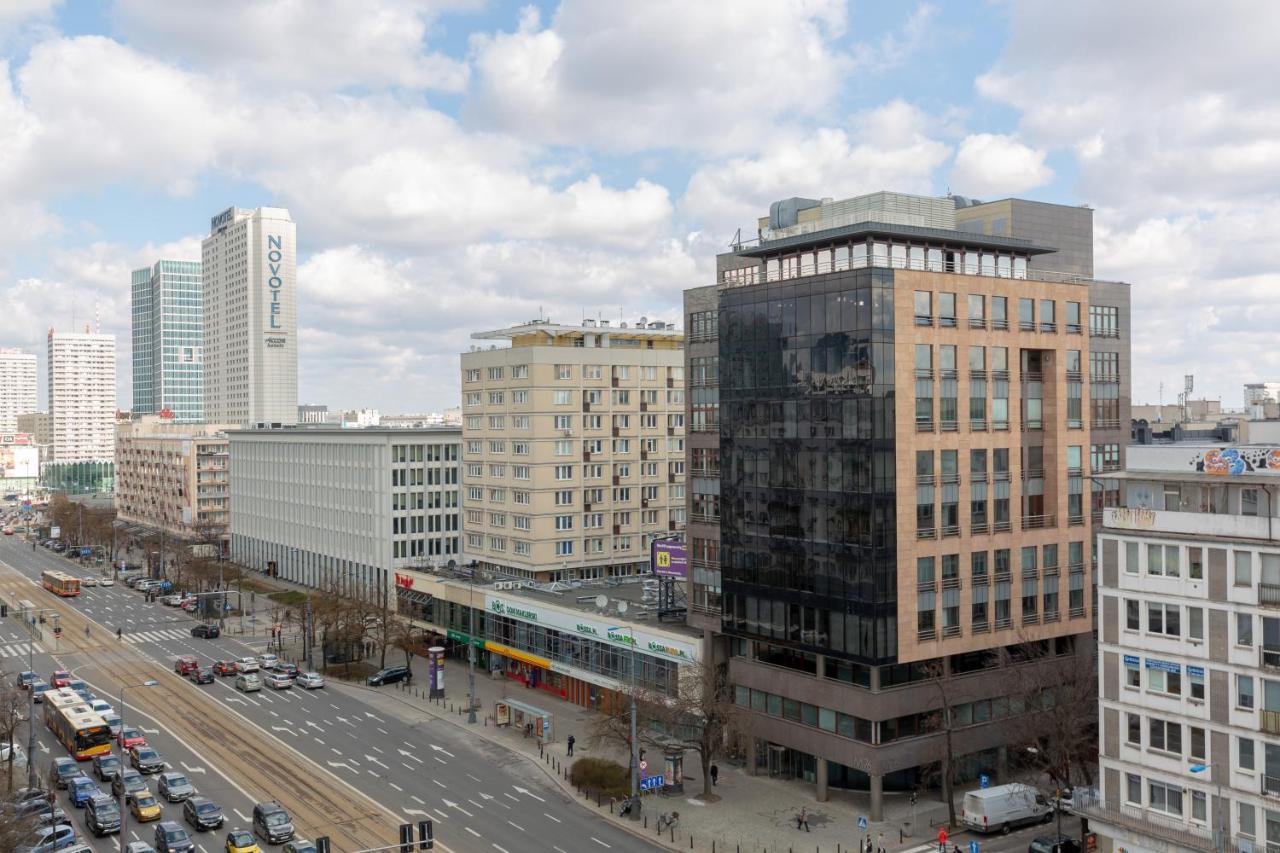 Top Floor View Apartment Marszalkowska By Noclegi Renters Warszawa Eksteriør billede